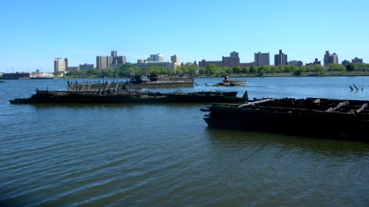 Barge graveyard CI Creek jeh