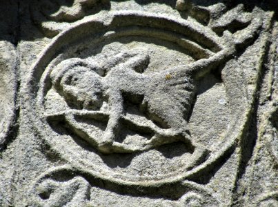 Barfrestone, detail of south door 04