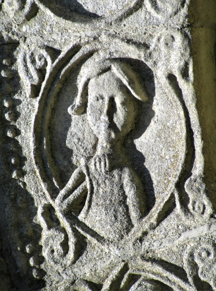Barfrestone, detail of south door 05
