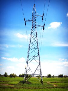 Pylon sunset grid photo