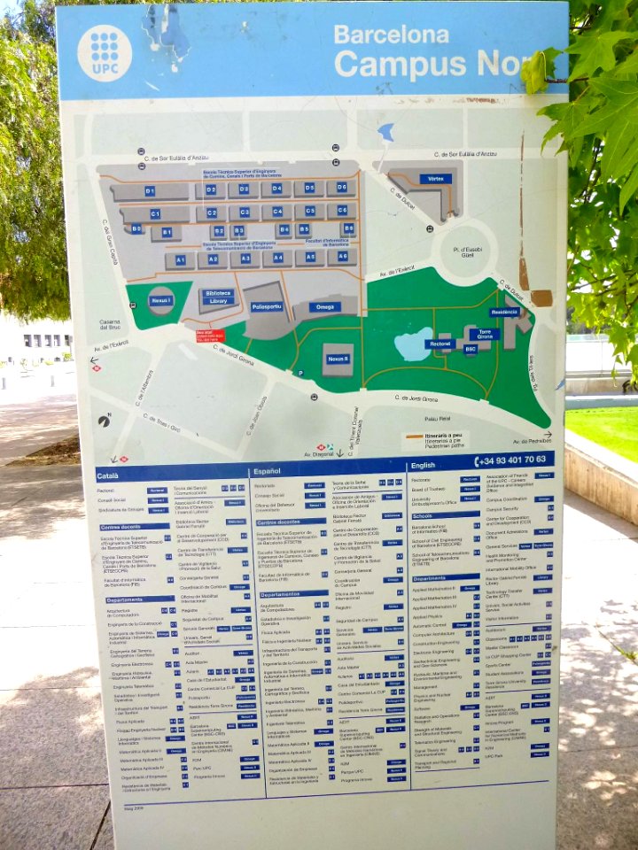 Barcelona - Universidad Politécnica de Cataluña (UPC) - Campus Norte 1