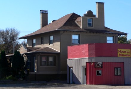 Barnum house (Winner, SD) from NE 1