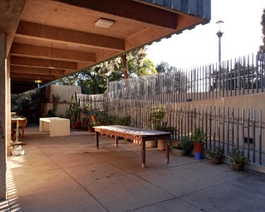 Barnsdall Art Center patio 2015-02-13