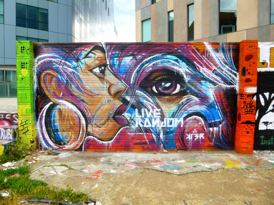 Barcelona - Graffiti en 22@Barcelona (01)