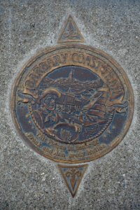Barbary Coast Trail marker - San Francisco, CA - DSC02335