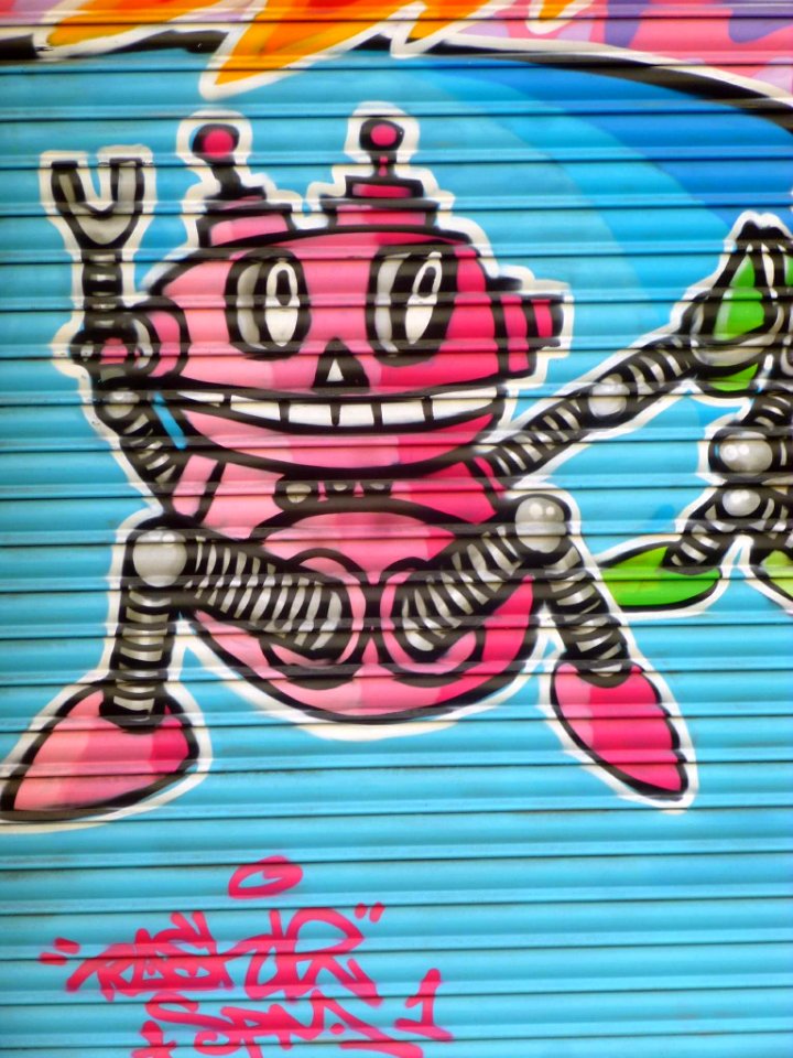 Barcelona - Graffiti en 22@Barcelona 10