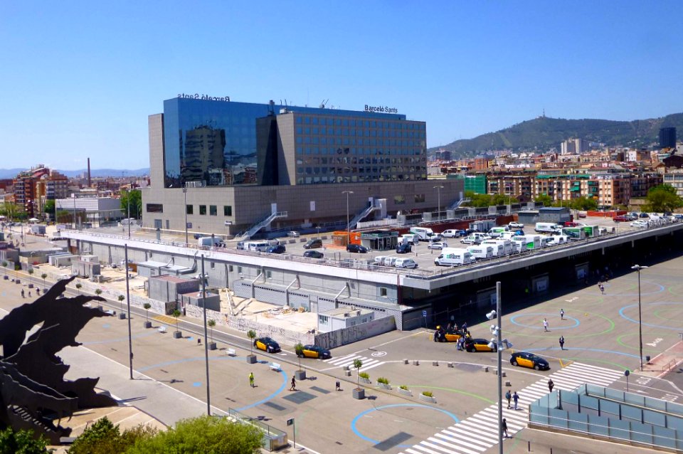 Barcelona - Estación de Sants y Hotel Barceló Sants 1