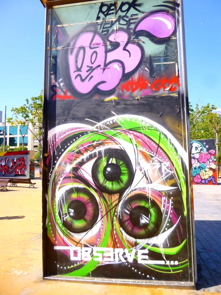 Barcelona - Graffiti 14