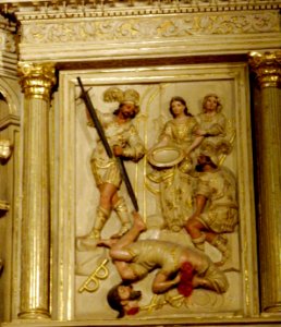 Barbastro - Catedral, Retablo de San Pedro 3