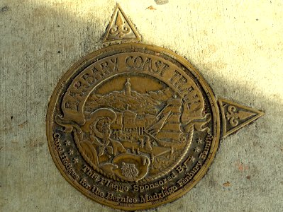 Barbary Coast Trail marker - San Francisco, CA - DSC02647