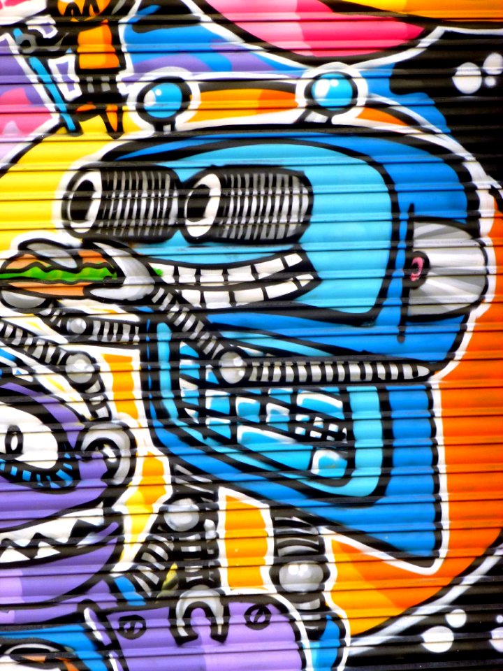 Barcelona - Graffiti en 22@Barcelona 09
