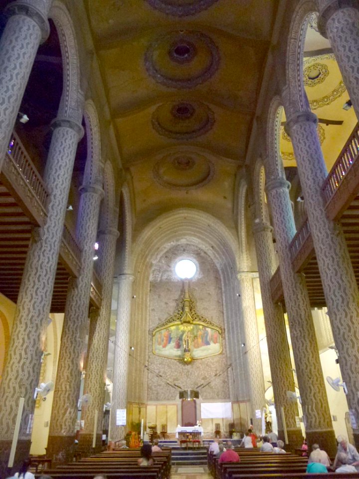 Barcelona - Església de Nostra Senyora del Carme (El Raval), interior 01