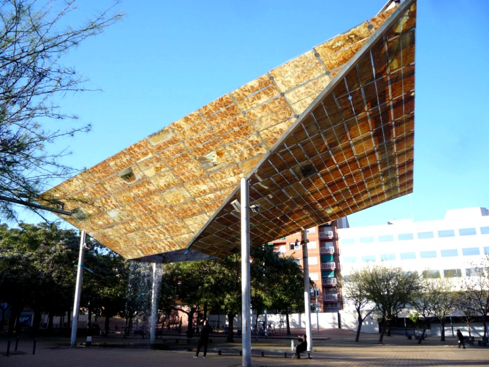 Barcelona - fuente-escultura