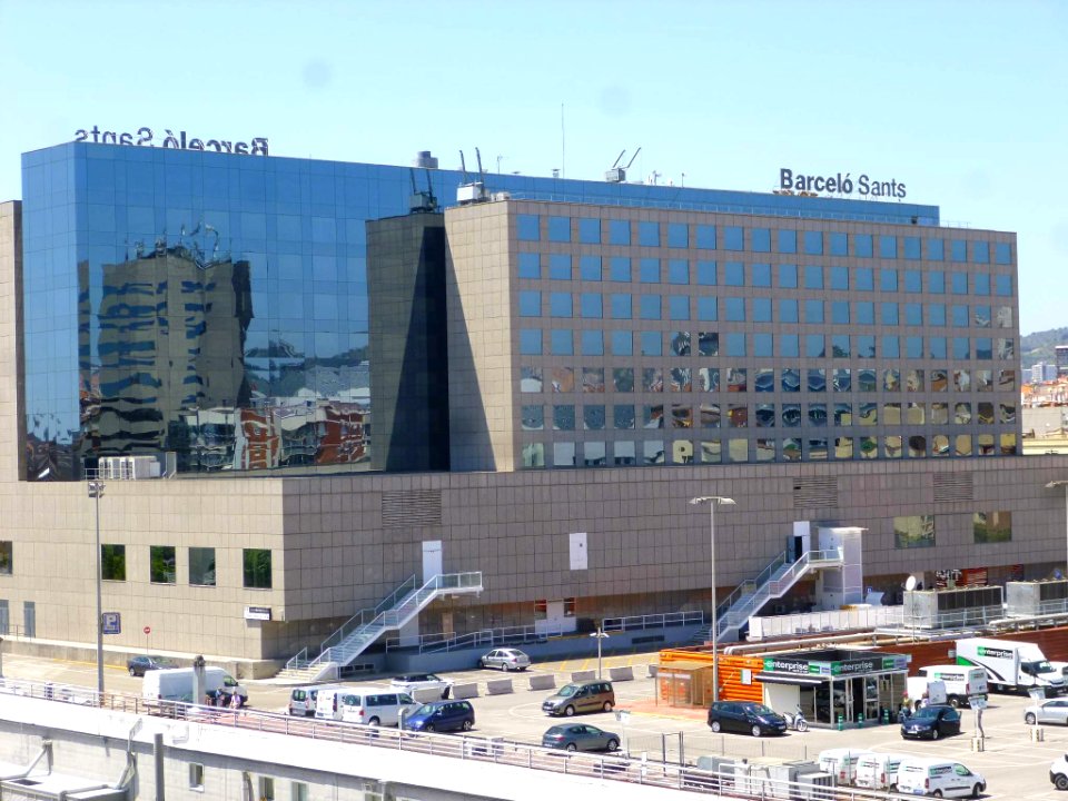 Barcelona - Estación de Sants y Hotel Barceló Sants 2