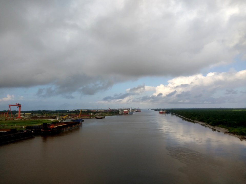 Baram River from the ASEAN Bridge