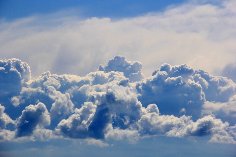 Blue nature weather