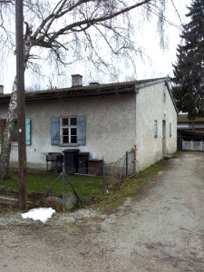 Baracken der Wachmannschaft des Stalag VIIA 1