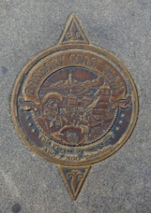 Barbary Coast Trail marker - San Francisco, CA - DSC02338