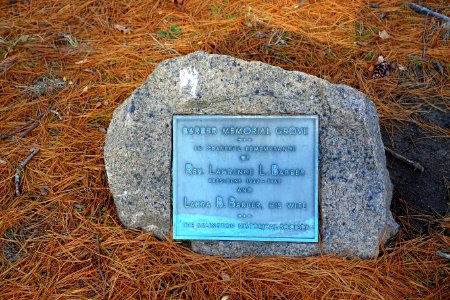 Barber Memorial Grove memorial - Arlington, MA - DSC03165