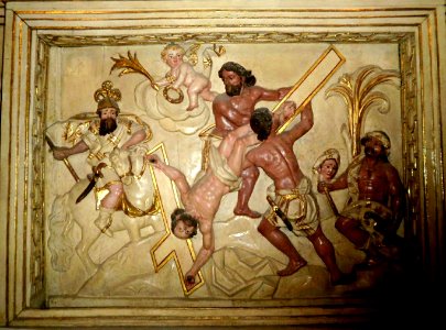 Barbastro - Catedral, Retablo de San Pedro 6