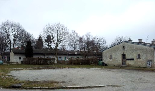 Baracken der Wachmannschaft des Stalag VIIA 5