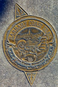 Barbary Coast Trail marker - San Francisco, CA - DSC03083