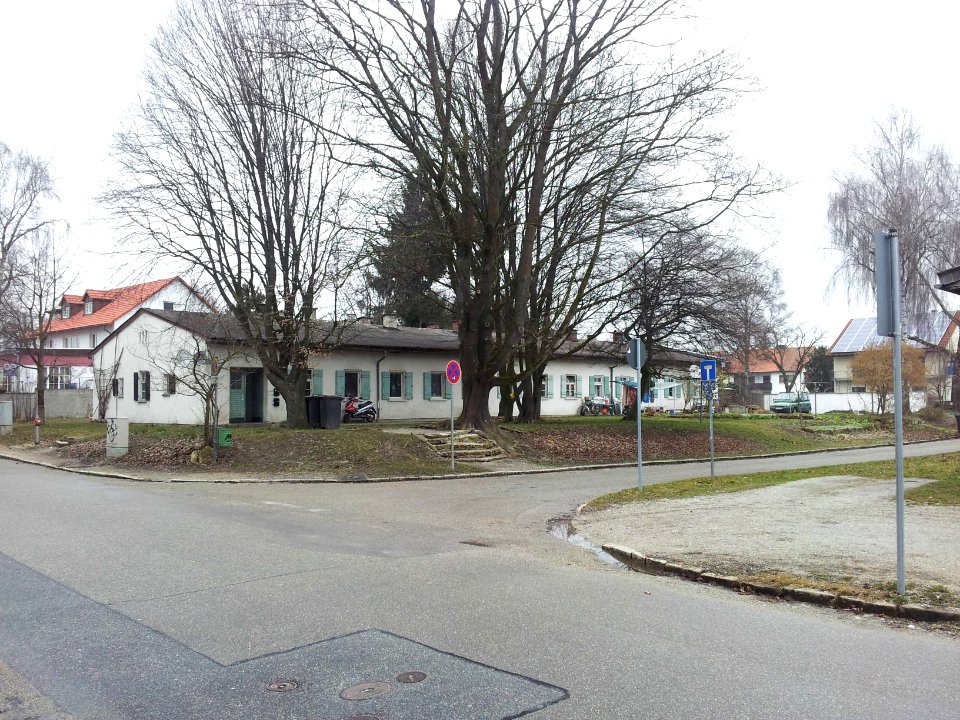 Baracken der Wachmannschaft des Stalag VIIA 3