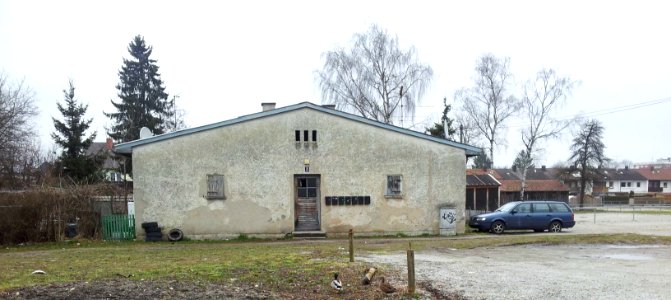 Baracken der Wachmannschaft des Stalag VIIA 2
