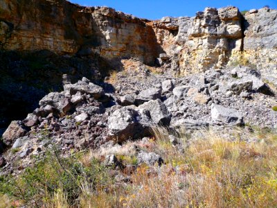 Basconcillos del Tozo - Geosenda El Valle Ciego, antigua cantera de caliza 4