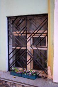 Barred windows in Vladivostok 03