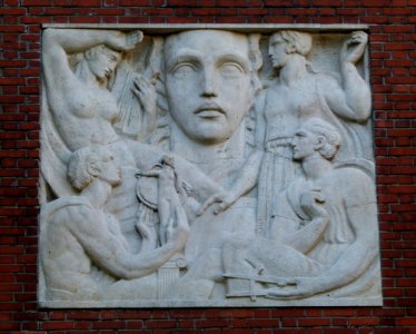 Bas relief - Annexe de la Mairie du XIVème Paris