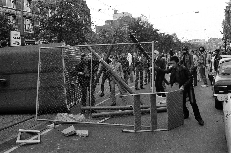 Barricades op Rokin, Bestanddeelnr 931-0060