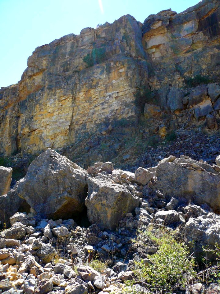 Basconcillos del Tozo - Geosenda El Valle Ciego, antigua cantera de caliza 6