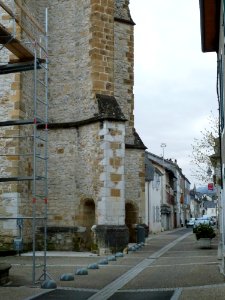 Bas de l'église de Nay (Pyrénées-Atlantiques)