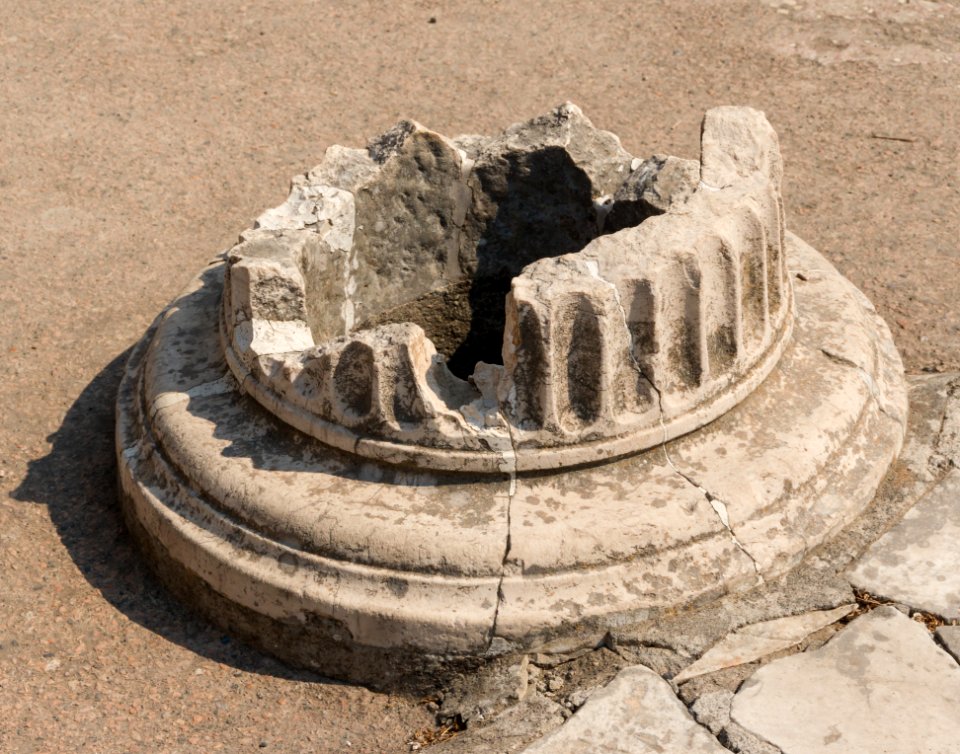 Base colonne Herculaneum
