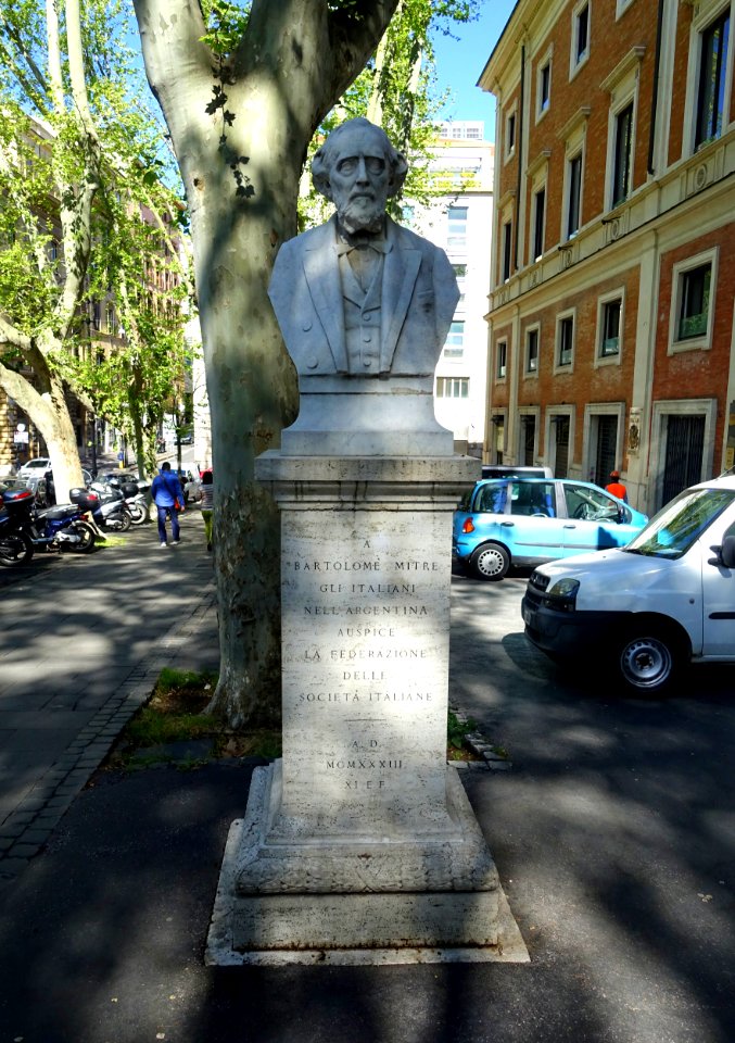 Bartolomé Mitre memorial - Piazza dell'Esquilino - Rome, Italy - DSC05669
