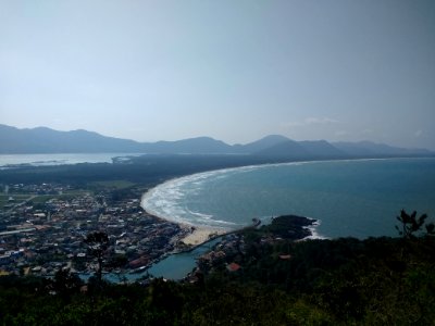Barra da Lagoa from a trail nearby