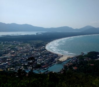 Barra da Lagoa from a trail nearby (cropped)