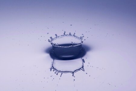 Drop of water macro water