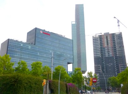 Barcelona - Vodafone Cataluña, Hotel Meliá Barcelona Sky y Torre Diagonal