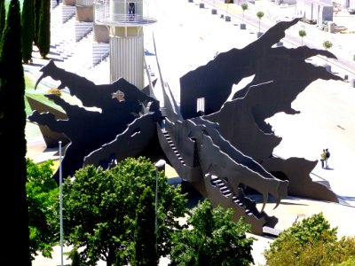 Barcelona - Parc de l'Espanya Industrial, 'El Drac' (Andrés Nagel)