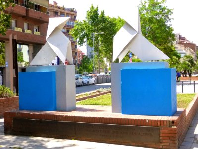 Barcelona - Las Pajaritas, en Carrer d'Aragó