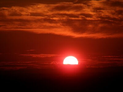 Sun sundown clouds