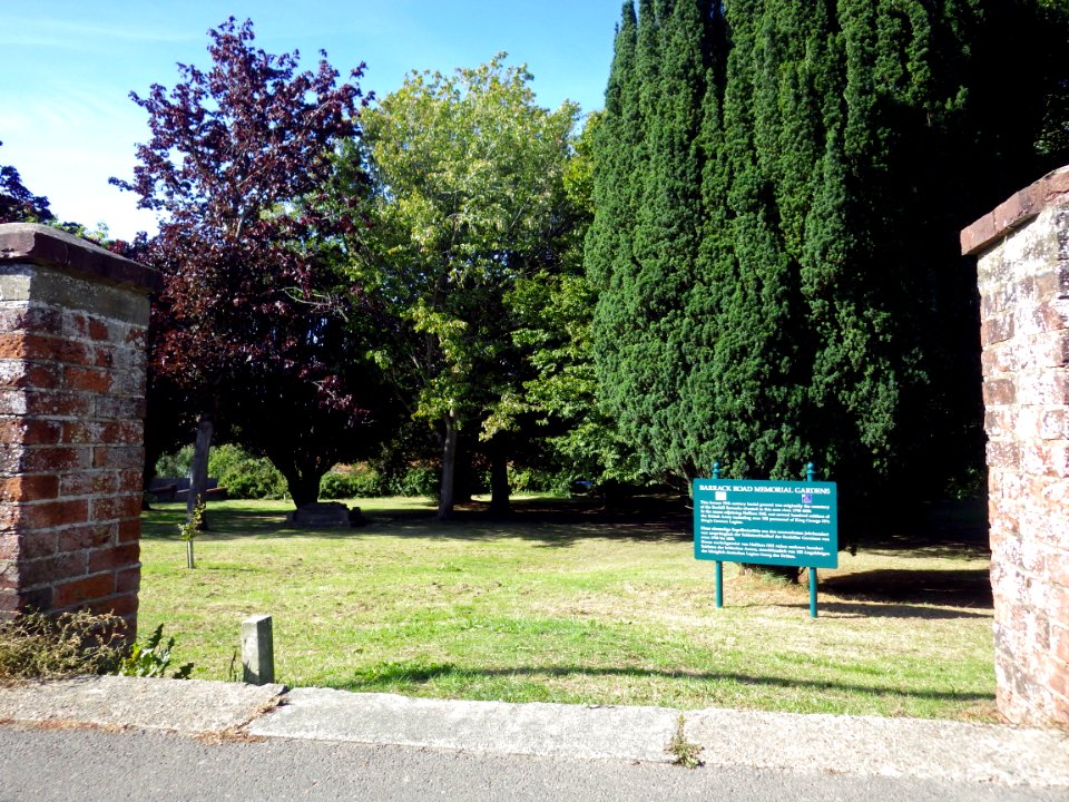 Barrack Road Memorial Gardens, Barrack Road, Bexhill