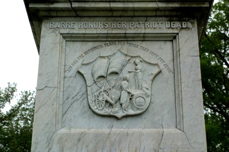 Barre Civil War Monument - Barre, Massachusetts - DSC07270