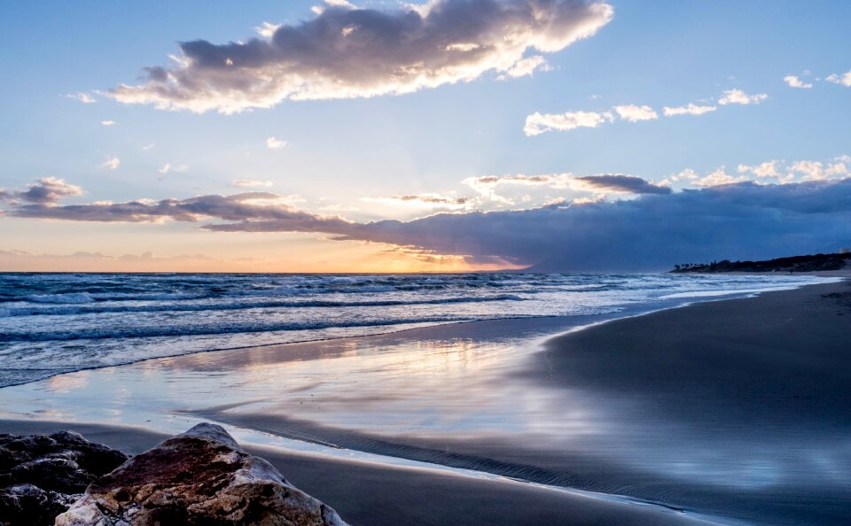 Malaga andalusia beach photo