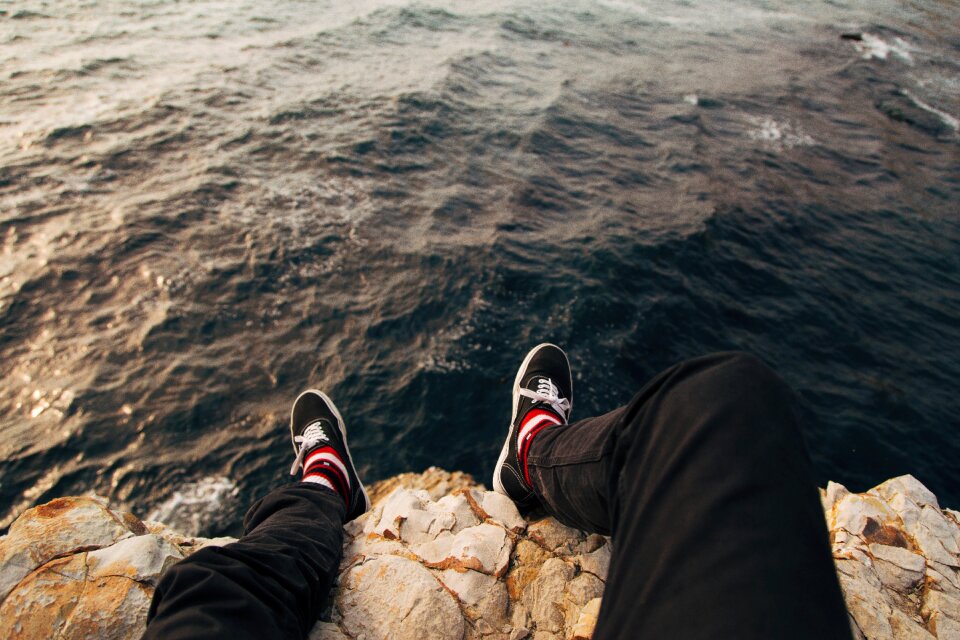 Man ocean outdoors