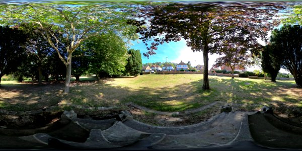 Barrack Road Memorial Gardens, Barrack Road, Bexhill (360 panorama)