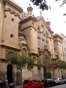 Barcelona - Iglesia del Colegio Casp-Sagrat Cor de Jesús 01