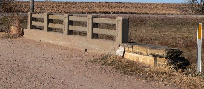 Barton County bridge 222, N side 1